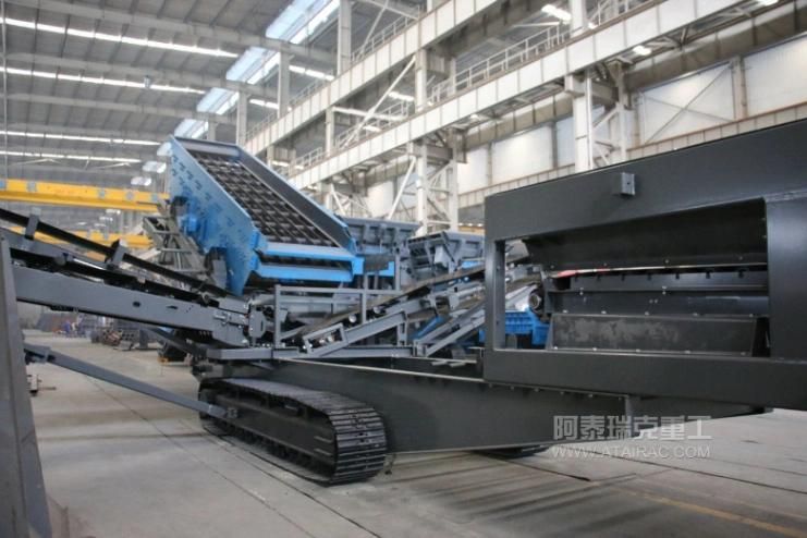 150tph China Made Mobile Crawler Type Aggregate and Sand Crushing Plant with Large Capacity