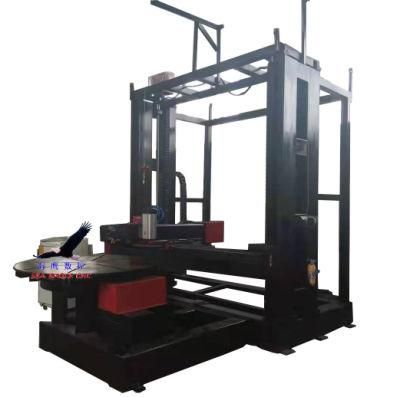 4 Axis Vertical CNC Carving Machine for Engraving Figure in Stone Bluestone, Marble