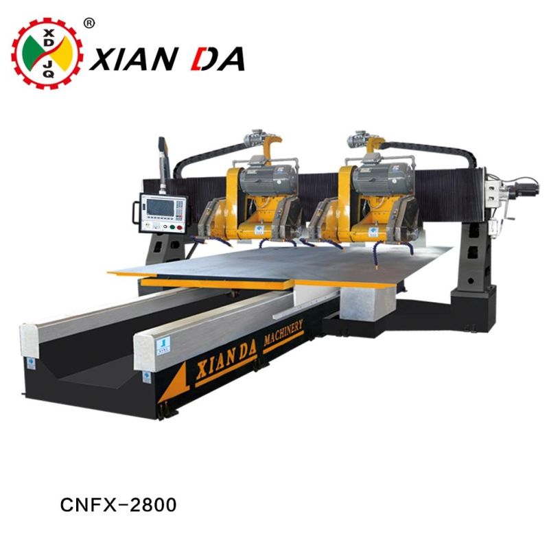 CNC PLC Auto Granite Stone Profiling Cutting Machine