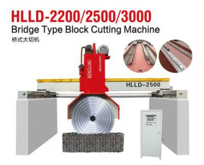 Automatic Slicing Hydraulic Lifting Stone Block Granite Bridge Cutting Machine