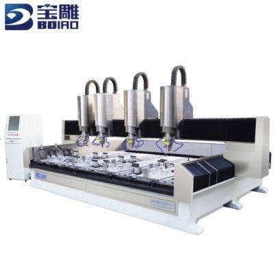Four Heads Stone CNC Router Machine/Granite CNC Cutting Machine