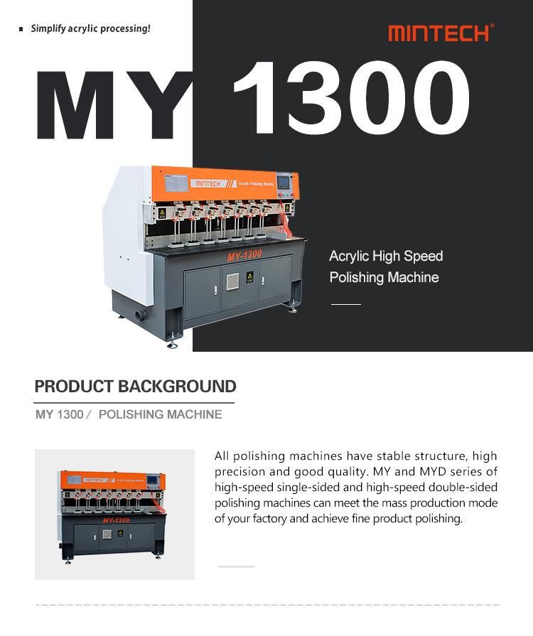 High Speed Singel-Side Acrylic Polishing Machine