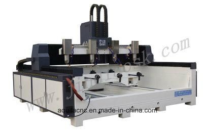 Bd2512r/Bd3015r Superior Big Working Size Four Axis Stone 3D Sculptures CNC Machine