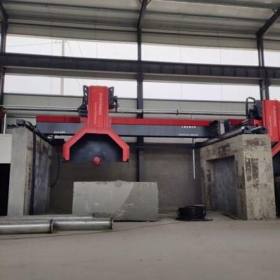 High Efficiency Stone Machinery CNC Marble Cutting Bridge Saw