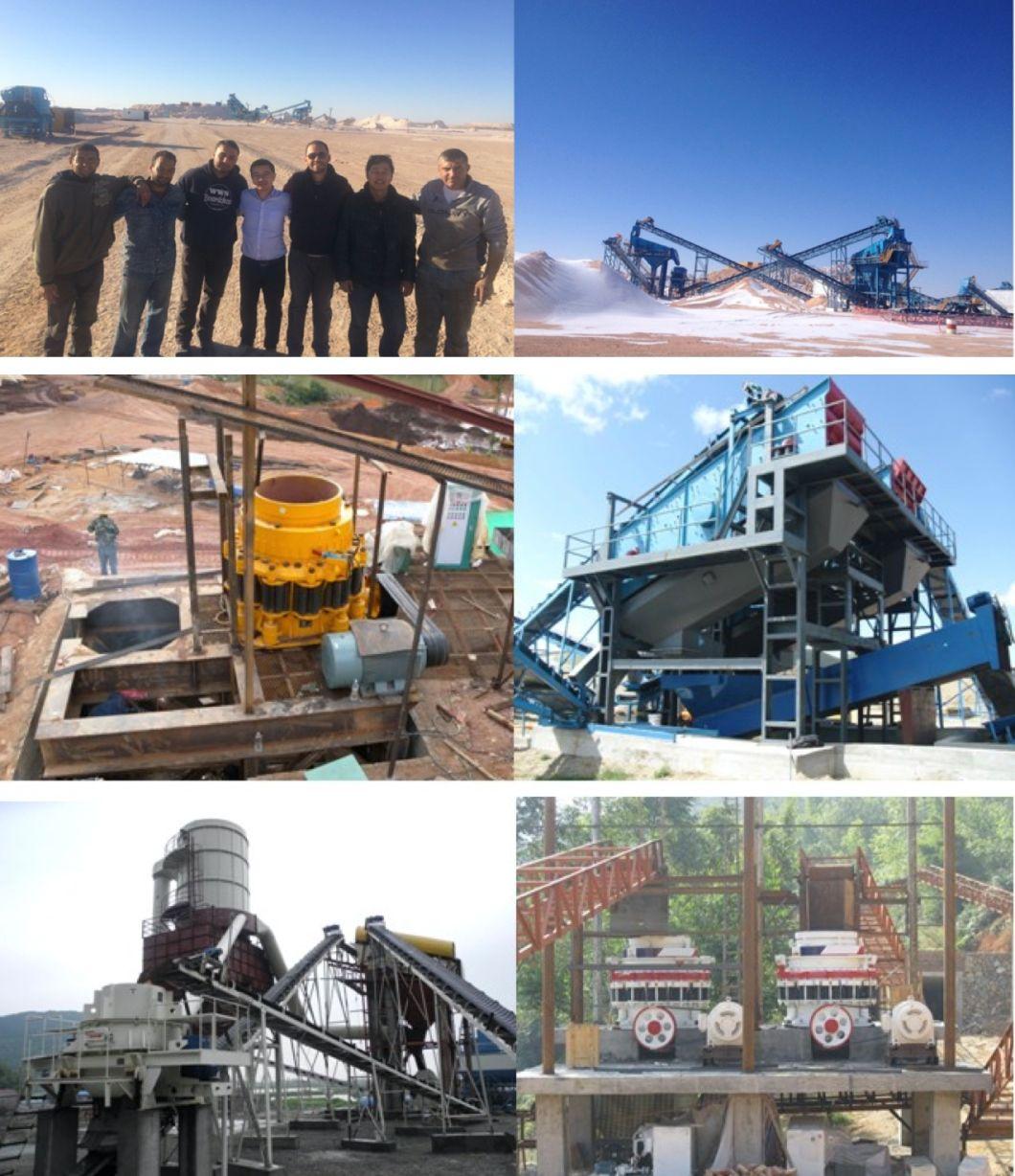 Rock Stone Jaw/Cone/Impact/VSI/Hammer/Roller Mobile Portable Crusher for Limestone/Granite/Riverstone/Basalt Quarry Crushing and Mining