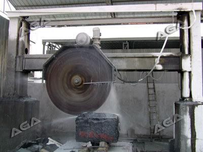 CNC Granite Marble Bridge Saw Cutting Machine Diamond Saw Machine Block Cutter for Kitchen Worktops Tile Stone Making Slabs (DL2200)