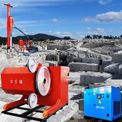 Hualong Stone Machinery Hlyc-75g China Wholesale Diamond Mono Wire Saw Stone Cutting Machine