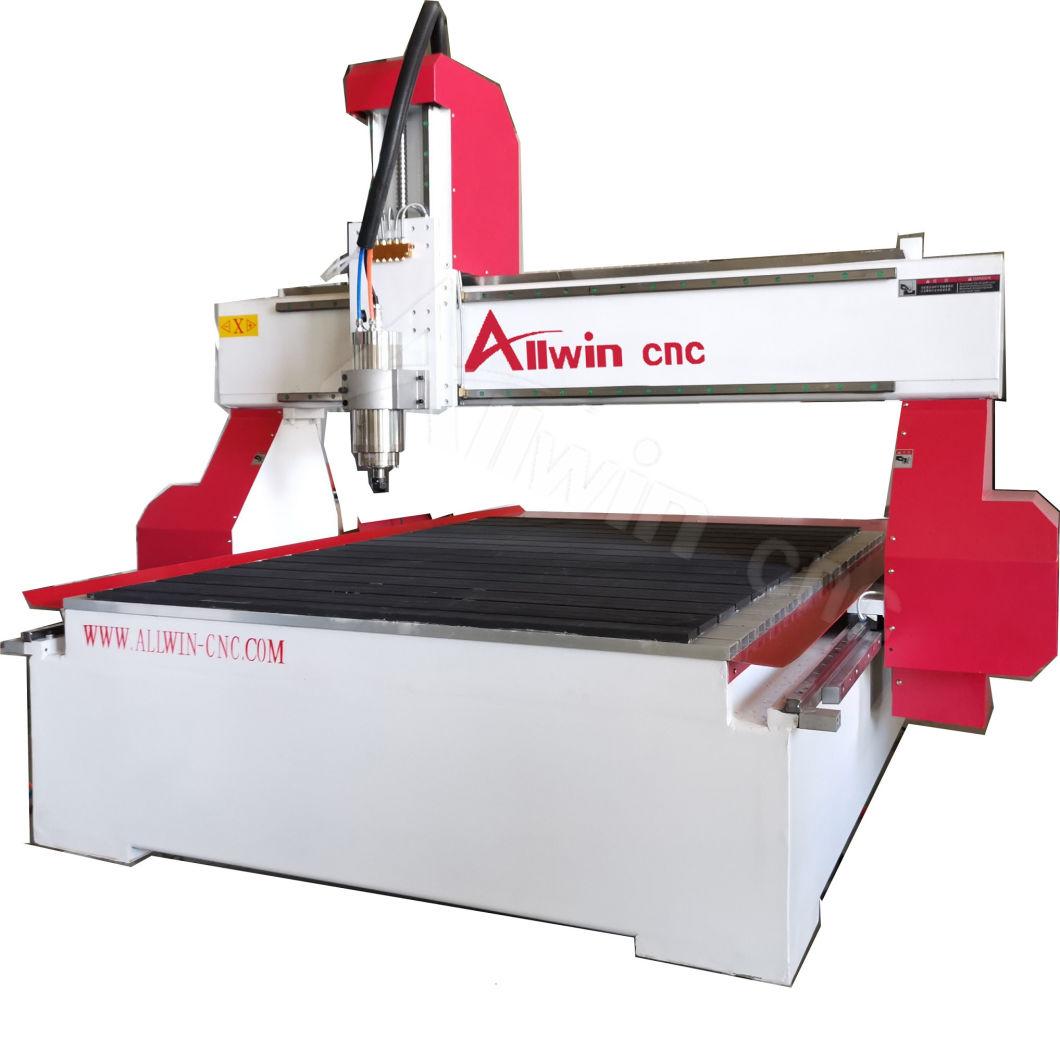 3D Foam CNC Wood Router with Rotary Spindle and Rotating Spindle