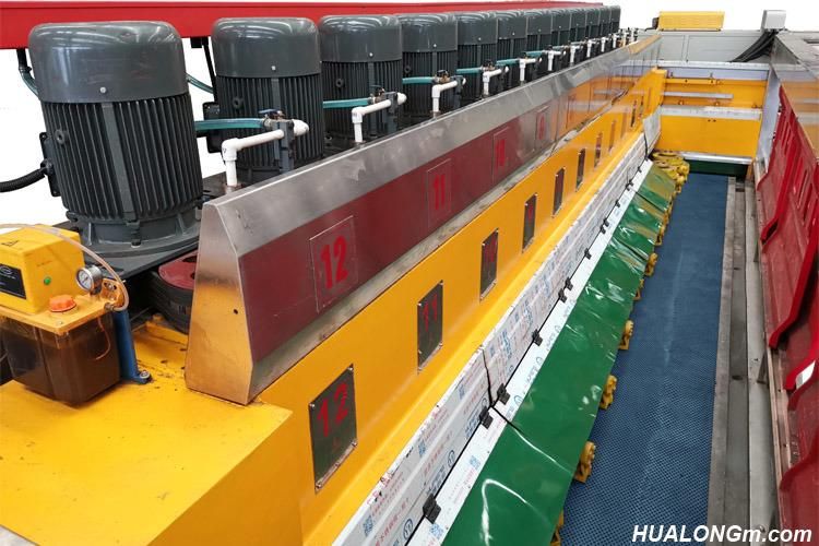 Hualong Machinery Automatic Multi-Head Granite Floor Grinding Machine Tombstone Stone Polishing Machine Marble Polishing Machine for Sale