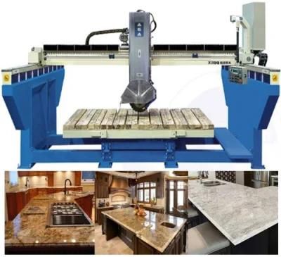 China CNC Machine 5 Axis Machine Granite Bridge Saw (XZQQ625A)