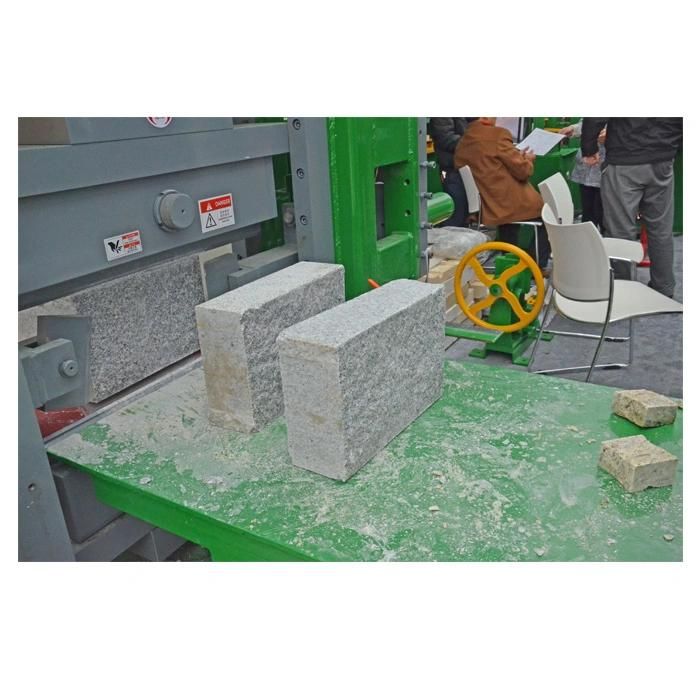 Terrazzo Pavers Stone Guillotine Splitting Machine