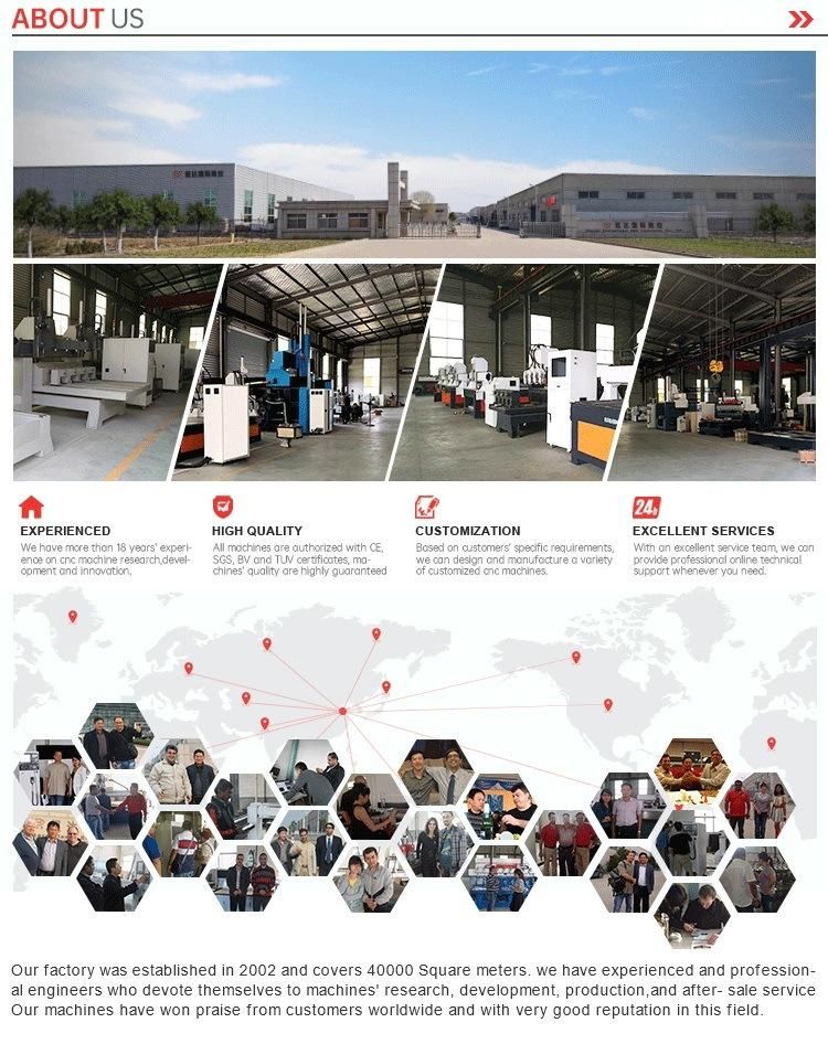 Granite Counter Top, Basin Sink Hole Cutting and Stone Edge Profiling, 2.5m Columns and Figure Sculptures Making, 4 Axis Stone Carving CNC Machine