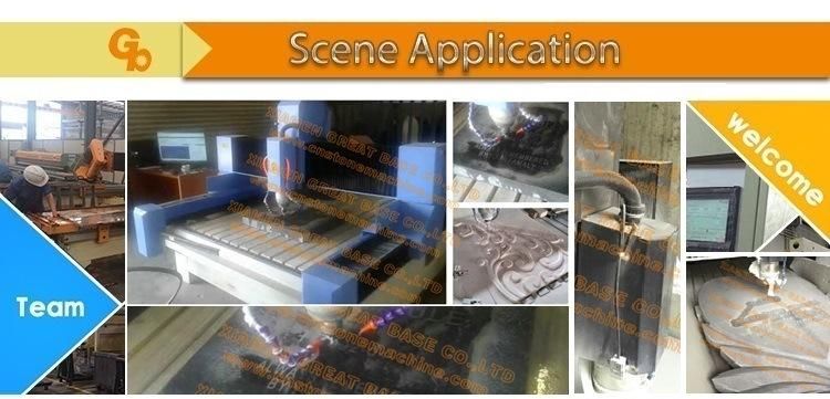 3D Granite Stone Engraving Cutting Machine