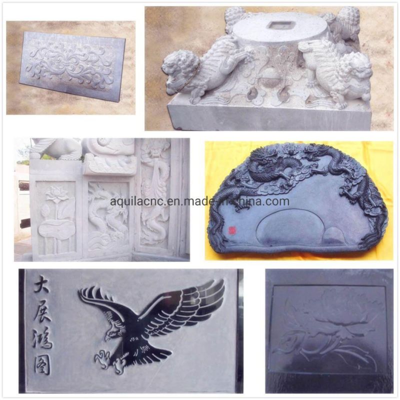 Bd1630-3t Pneumatic Three Head Change Stone CNC Machine Relief Machine