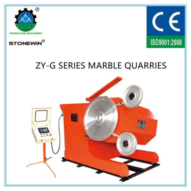 High-Speed Cutting Flexible Diamond Wire Saw Machine for Marble Quarrying
