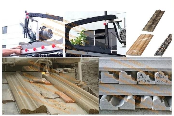 Two/Four Blades Granite Marble Stone Profile Cutting Machine