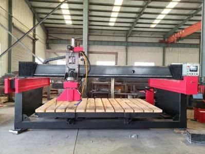 3 Axis/4 Axis Integrated Infrared Stone Cutting Machine