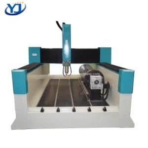 Heavy Duty Multi Function Stone CNC Router 4 Axis
