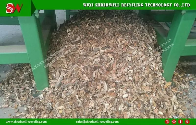 Waste Wood Recycling Plant for Scrap Wood Pallet/Tree Root