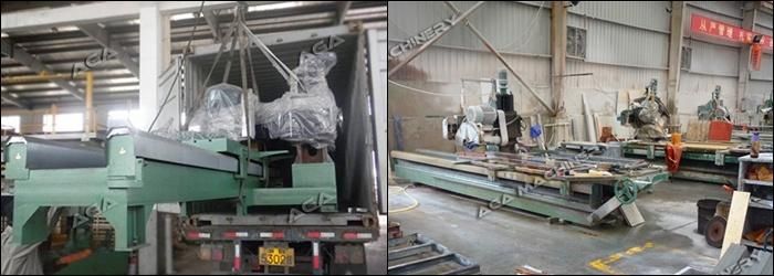 Stone Marble Granite Edge Cutting Machine with Blade Tilting 45 Degree Optional (QB600)