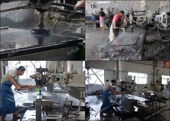 Arm Stone Polishing Machine, Granite Marble Polisher Machine (SF2500)