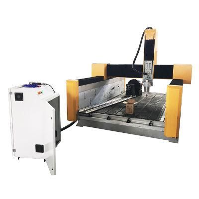 Stone CNC Router Engraving Machine with Rotary