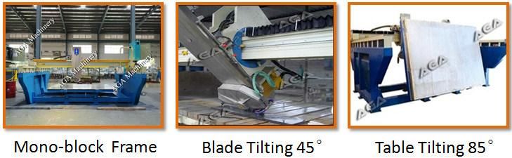 Infrared Stone Bridge Saw Auto CNC Machine Cutting Countertops&Slabs&Tiles (XZQQ625A)