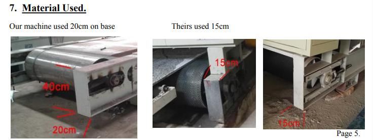 Concrete Curb Hlmjx-12c Henglong Standard 7500*2150*2200-11500*2150*2200 Hlmjx-16c Granite Polishing Machine