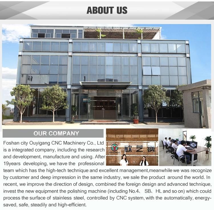 Metal Plate/ Sheet/ Coil Surface/ Bottom Side Polishing/ Grinding/ Buffing Machine with Abrasive Belt in No. 4 Sanding/ Hairline/ Scotch Bright Finishing