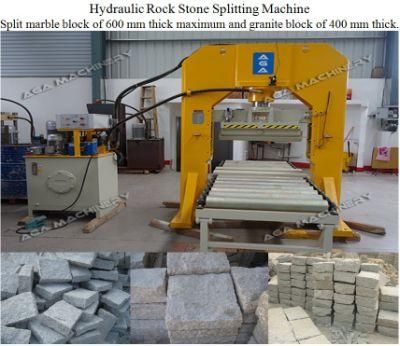 Automatic Stone Splitting Machine Granite Marble Cutting Machine (P200/P240)