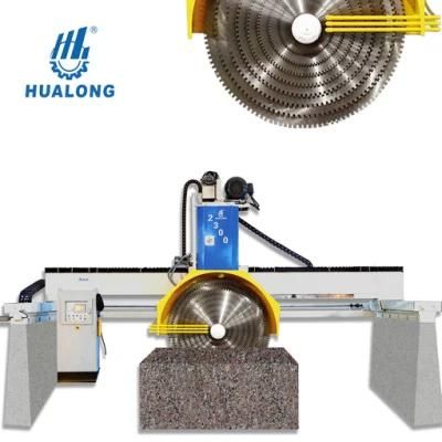Hualong Hlqy-2500 Big Stone Automatic Multi Blade Stone Cutting Machine