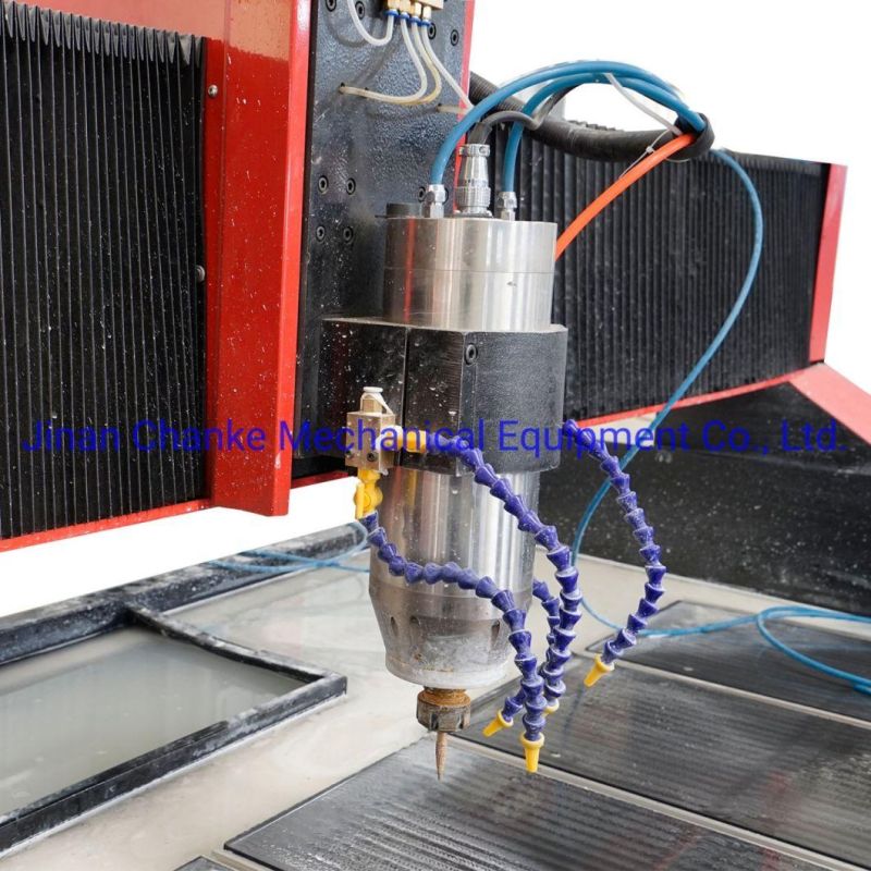 Competitive Price 3D 4 Axis Marble Granite CNC Router Cutting / Stone Sculpture Machine