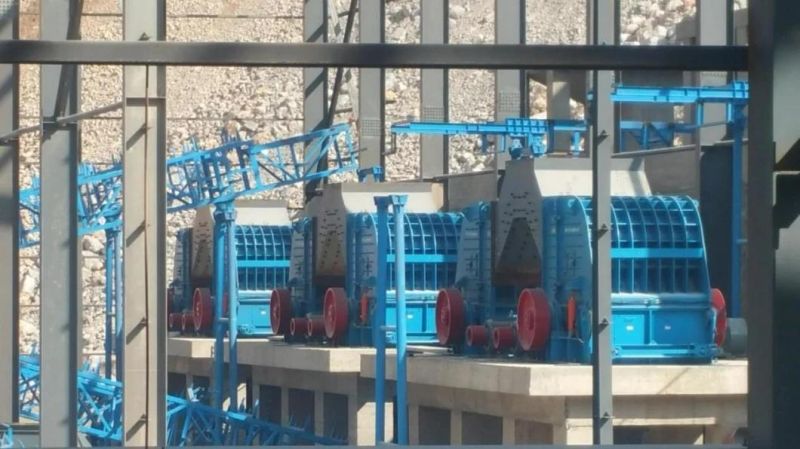 Waste Material Bricks Tiles Hydraulic  Impact Crusher for Scrap Recovery