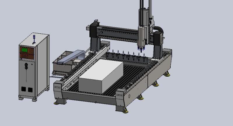 CNC Marble Engraving and Cutting Machine
