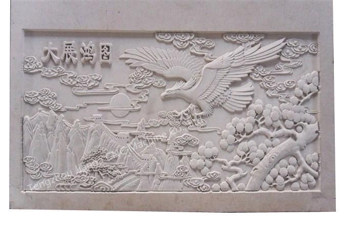 Gravestone Carving Engraving CNC Router Machine (SGS Authorized)