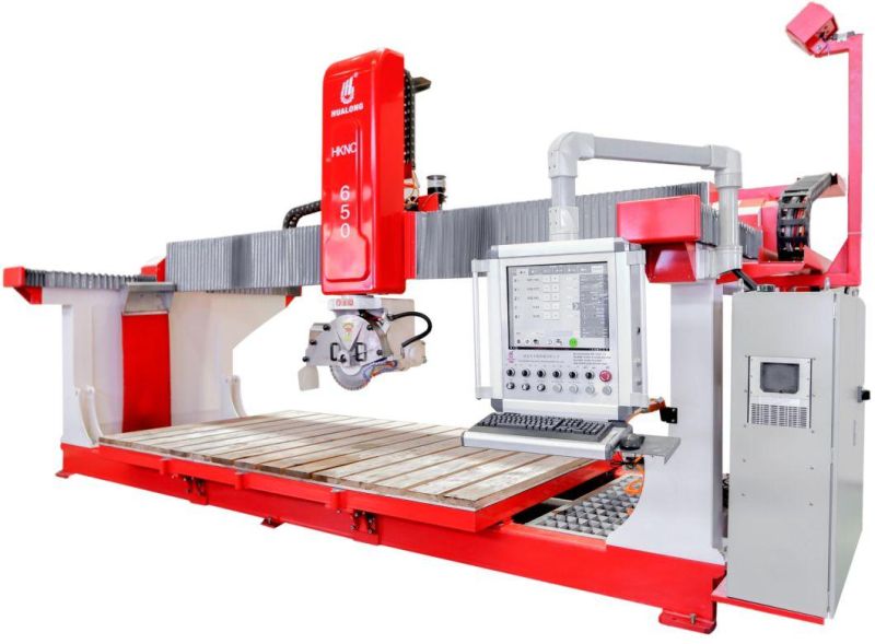 Chinese Factoriescnc Granite Bridge Saw Stone Cutting Machine Countertop and Vanity Top Milling Router