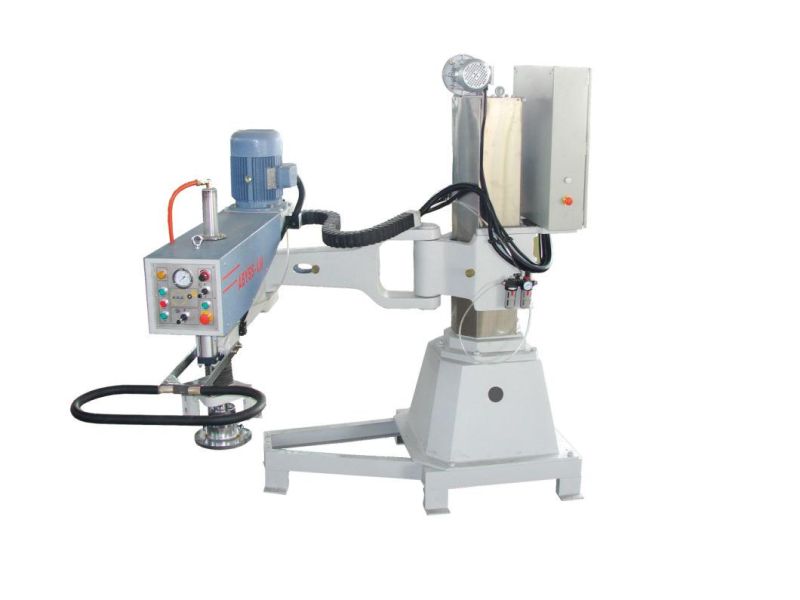 Semi-Automatic Plastic Film Packing Quartz Sheet Stone Polishing Machine