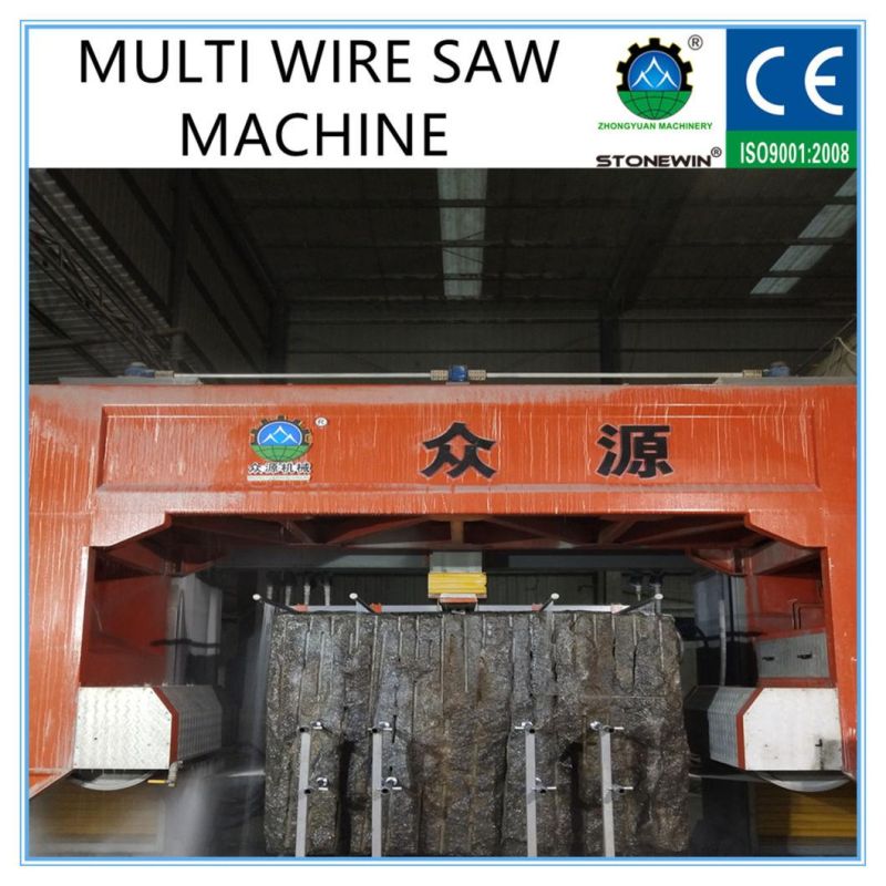 Energy Saving Multi Wire Saw Machine Cutting 18mm Slabs