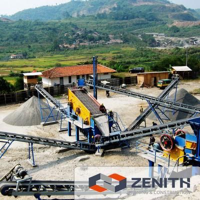 50-300tph Shanghai Zenith Profession Design Rock Crushing / Crusher Line