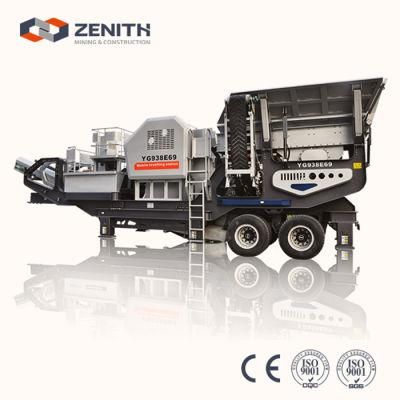 50-800tph Mobile Jaw Crusher Machine, Portable Jaw Stone Crusher