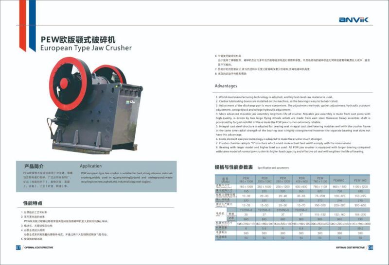 Best Choice of Cj411 Hydraulic Jaw Crusher in China