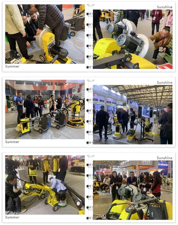 High Speed Frequency Conversion Curing Floor Stone Polishing Machine