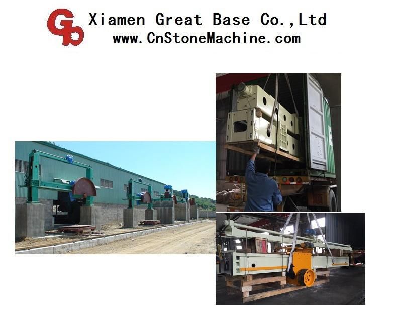 Granite Marble Stone Block Squaring Cutting Machine