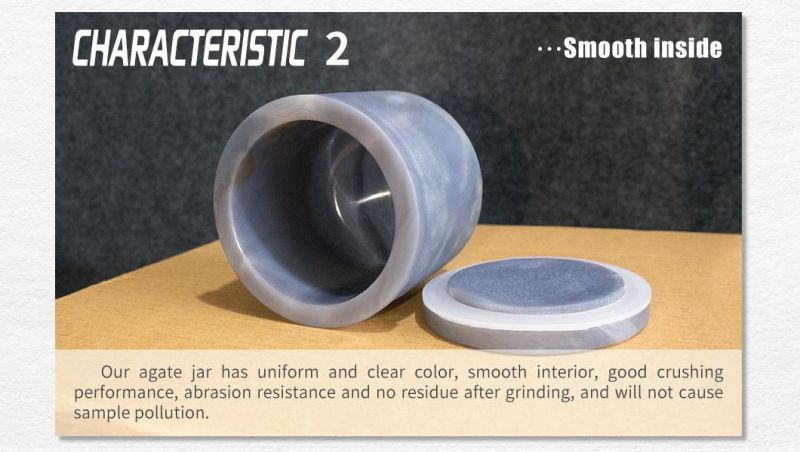 2000ml Agate Grinding Jar or Agate Jars for Grinding Planetary Ball Mill Machine
