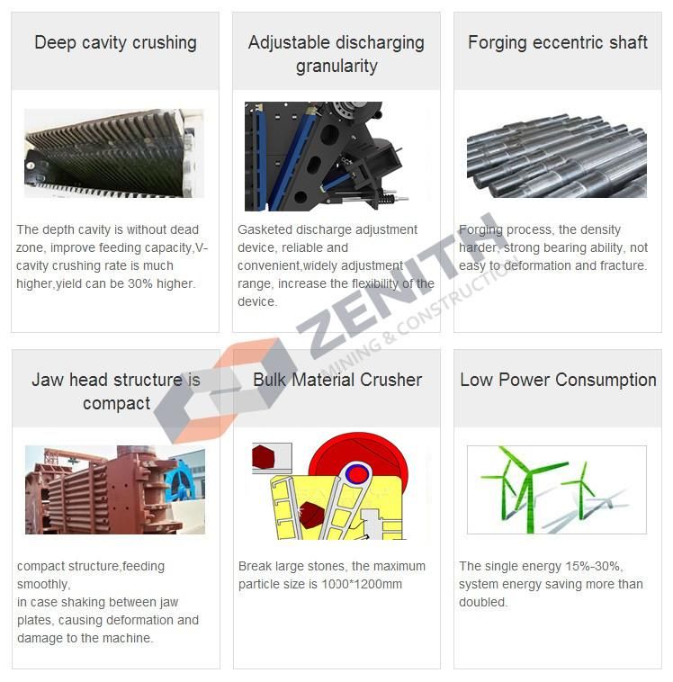 Manufacturer 10-650tph Quarry Stone Primary Jaw Crusher