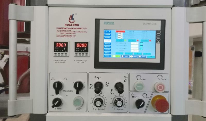 Hualong Machinery Hlsq-650 Infrared Granite Bridge Saw Stone Cutting Machine