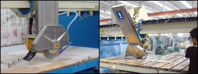 Automatic CNC Machine Stone Bridge Saw Cutting Granite Marble Quartz Countertops (XZQQ625A)