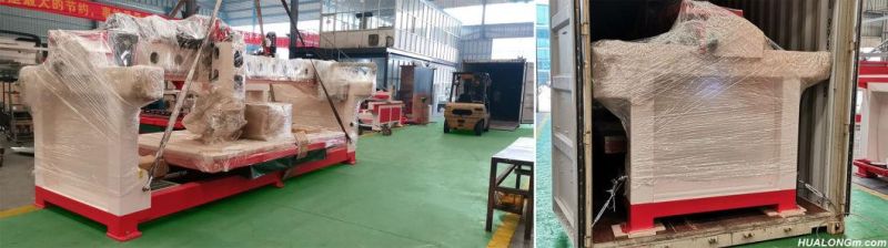 Hualong Stone Machinery to Cut Stone CNC Granite Marble Tile Cutting Machine with 130mm Thickness