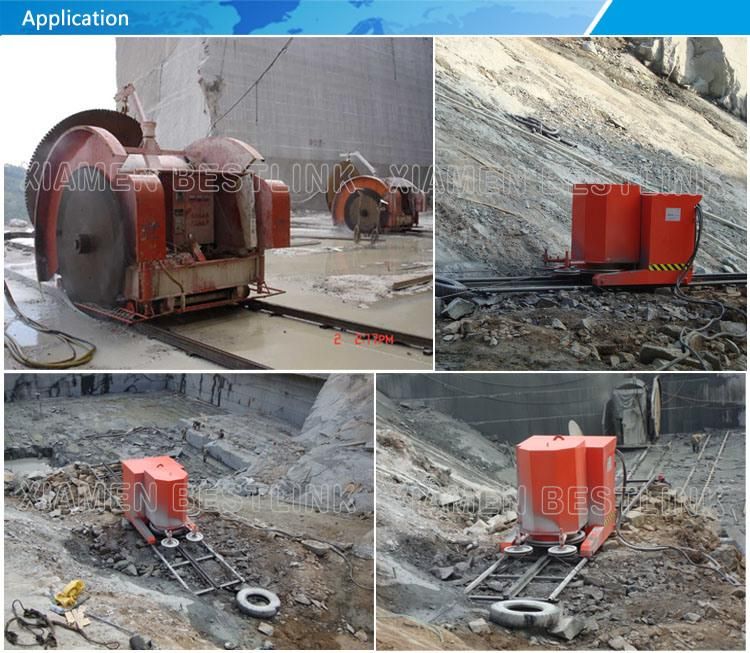 37kw 45kw 55kw 75kw Stone Wire Saw Cutter