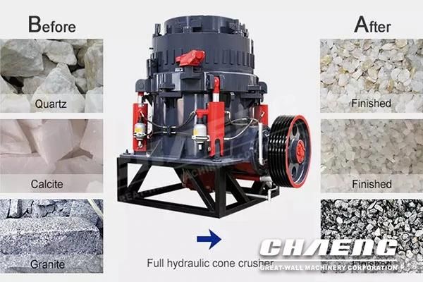 Rock Stone Cone Crusher for Quarry and Mining Industry